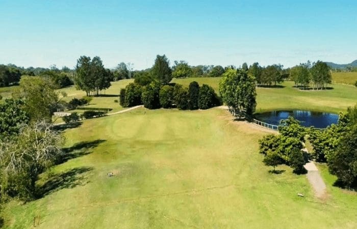 Cooroy Golf Club relatively flat course queensland's sunshine coast