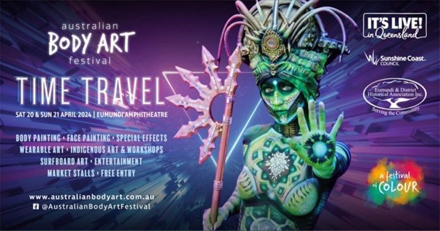 Immerse Yourself in Creativity at the 2024 Australian Body Art Festival