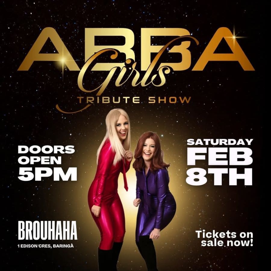 ABBA Girls Tribute Show Live at Brouhaha Baringa