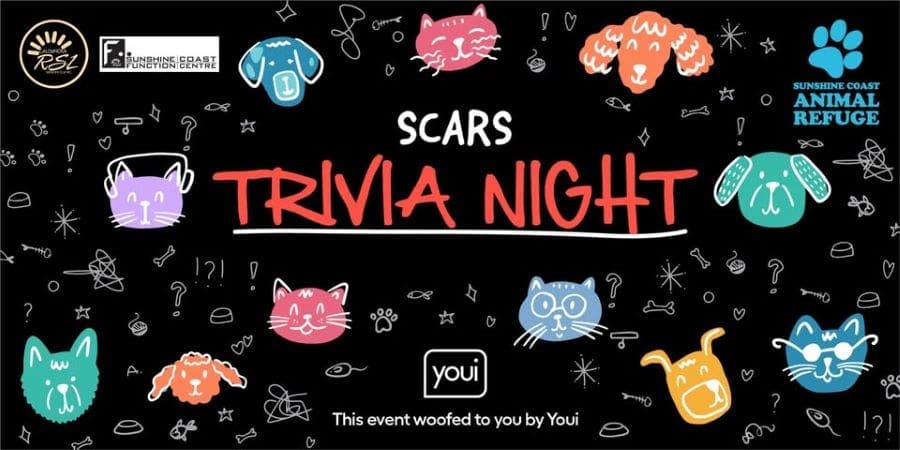 Join Trivia for SCARS in Caloundra – Win Prizes & Support Animal Rescue